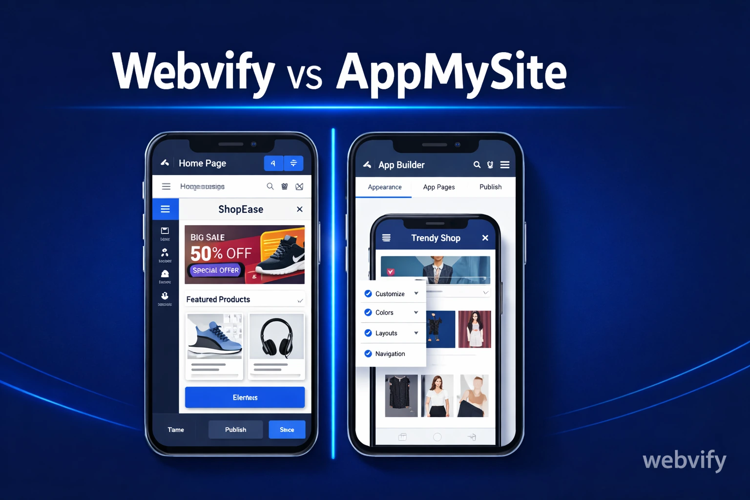Webvify vs AppMySite: Which Web-to-App Builder Actually Gets You Live?