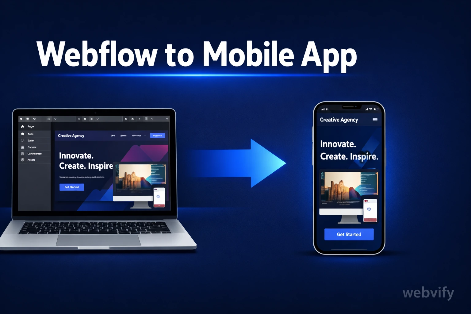 How to Turn Your Webflow Site Into a Mobile App
