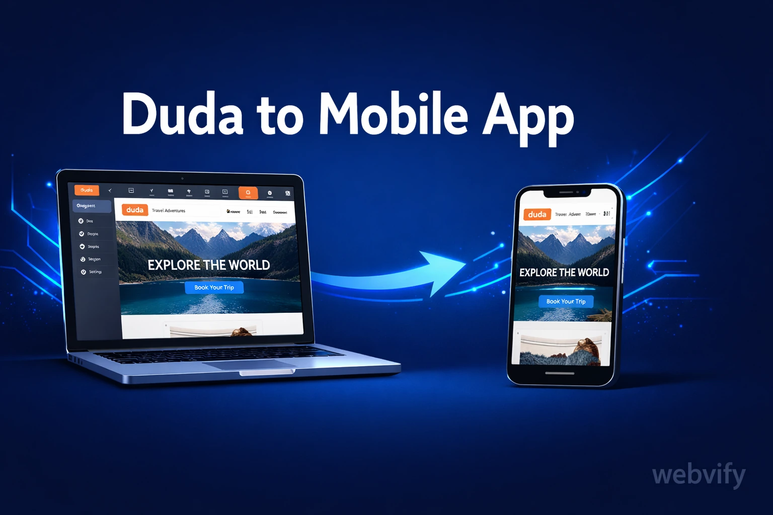 How to Turn Your Duda Site Into a Mobile App