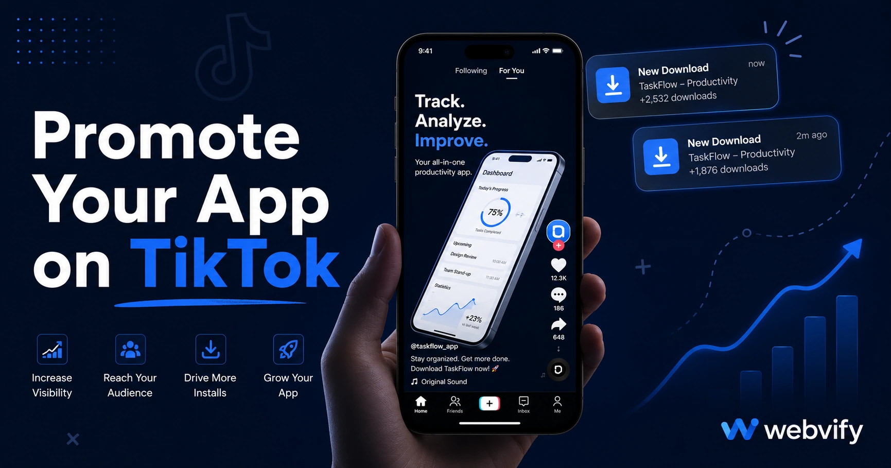 How to Promote Your Mobile App on TikTok (Without Paid Ads)