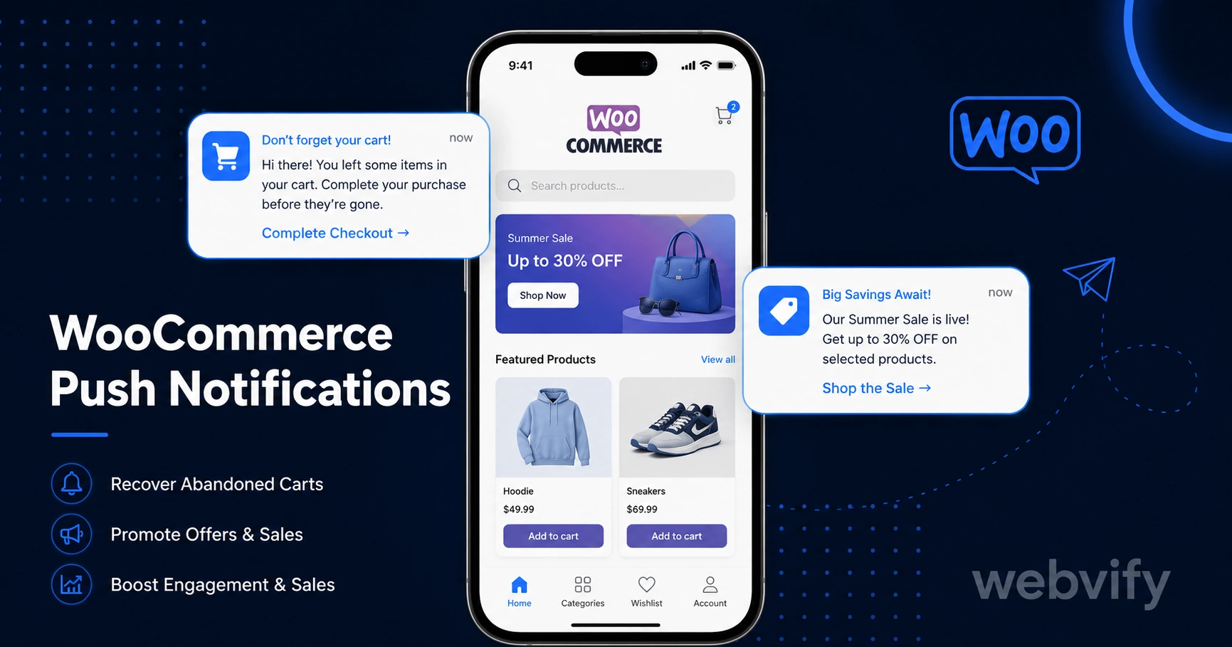How to Add Push Notifications to Your WooCommerce Store With a Mobile App