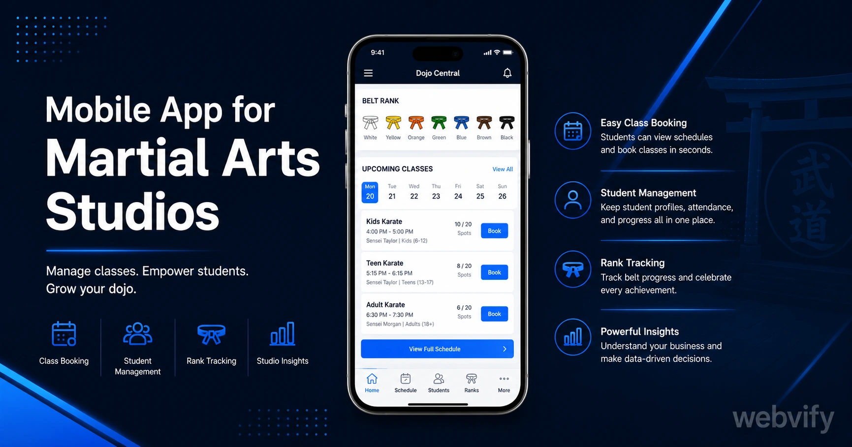 Mobile App for Martial Arts Studios: Keep Students Training and Coming Back