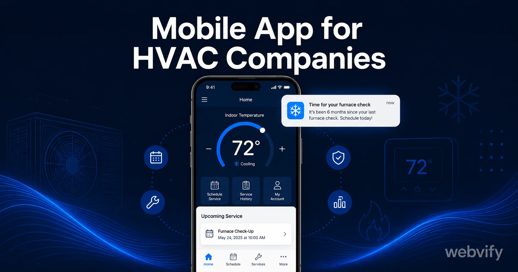 Mobile App for HVAC Companies: Win More Repeat Service Calls