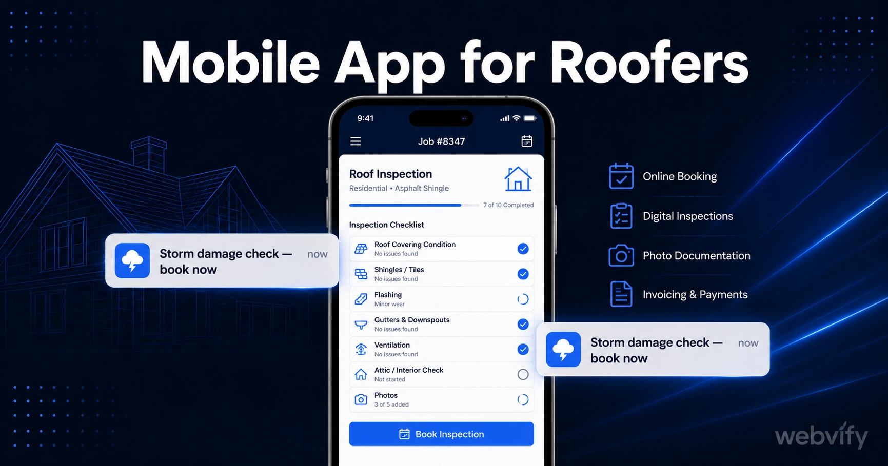 Mobile App for Roofers: Win More Repeat Jobs and Stop Losing Customers to Silence