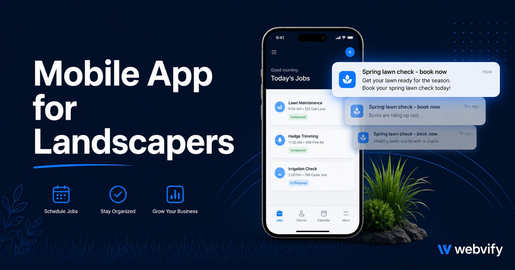 Mobile App for Landscapers: Win More Repeat Jobs and Stop Losing Customers to Silence