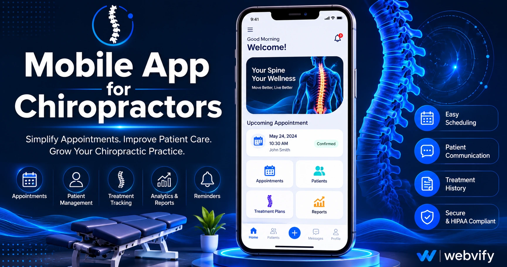 Mobile App for Chiropractors: Keep Patients Coming Back After the Pain Is Gone
