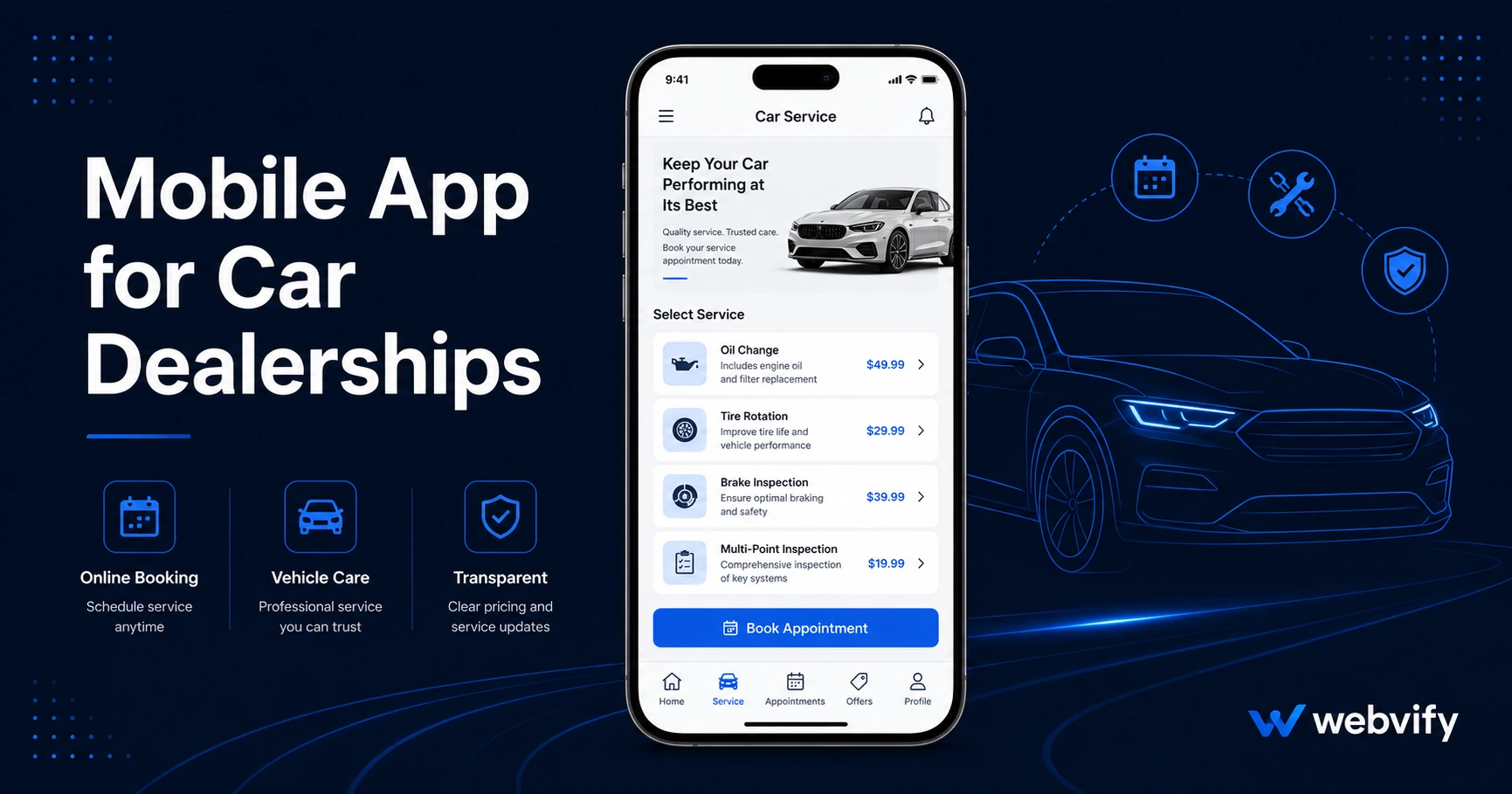 Mobile App for Car Dealerships: Win More Repeat Service Calls and Keep Customers for Life