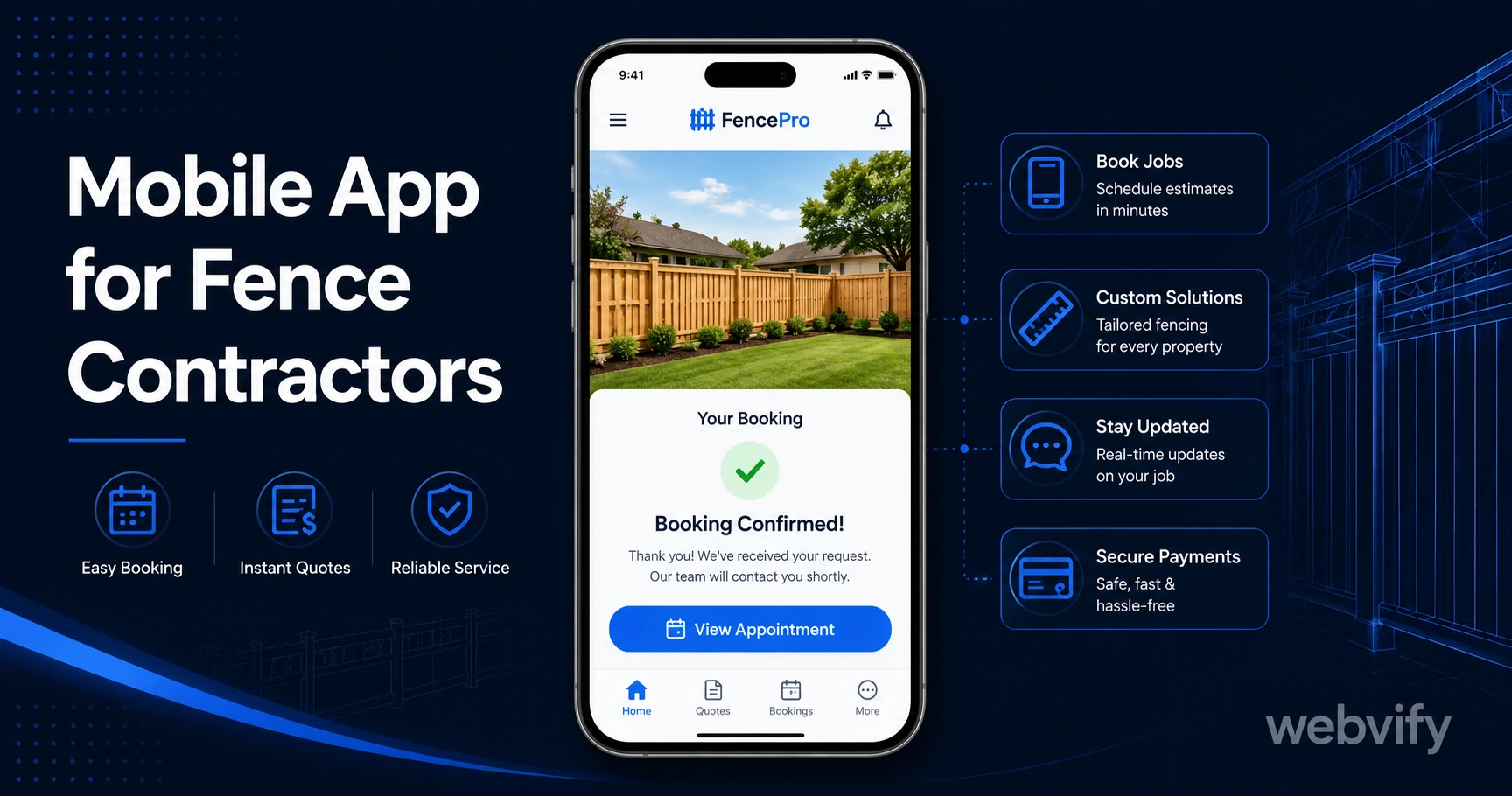 Mobile App for Fence Contractors: Win More Repeat Jobs and Stop Losing Customers to Silence