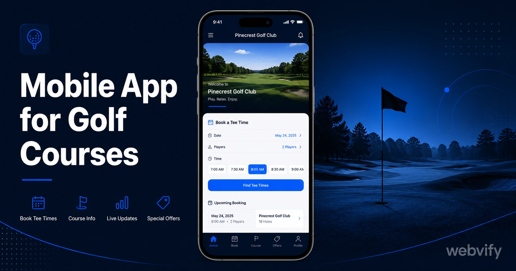 Mobile App for Golf Courses: Keep Members Booked and Coming Back All Season