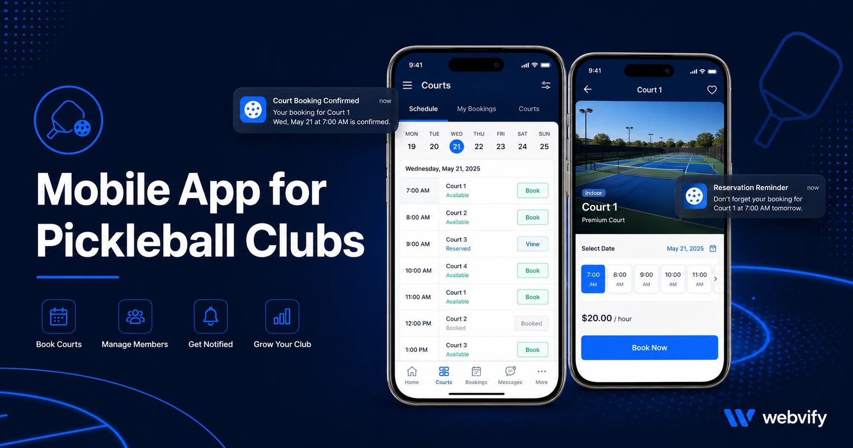 Mobile App for Pickleball Clubs: Keep Members Booked and Coming Back All Season