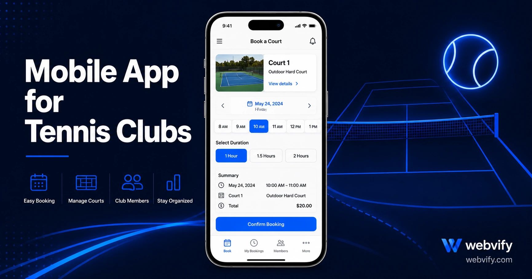 Mobile App for Tennis Clubs: Keep Members Playing and Coming Back