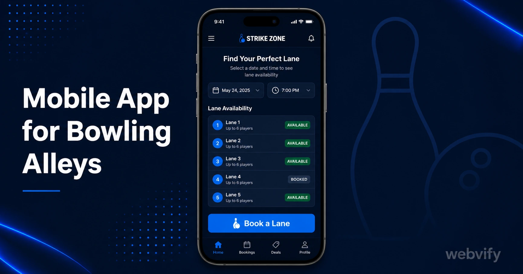 Mobile App for Bowling Alleys: Keep Lanes Full and Customers Coming Back