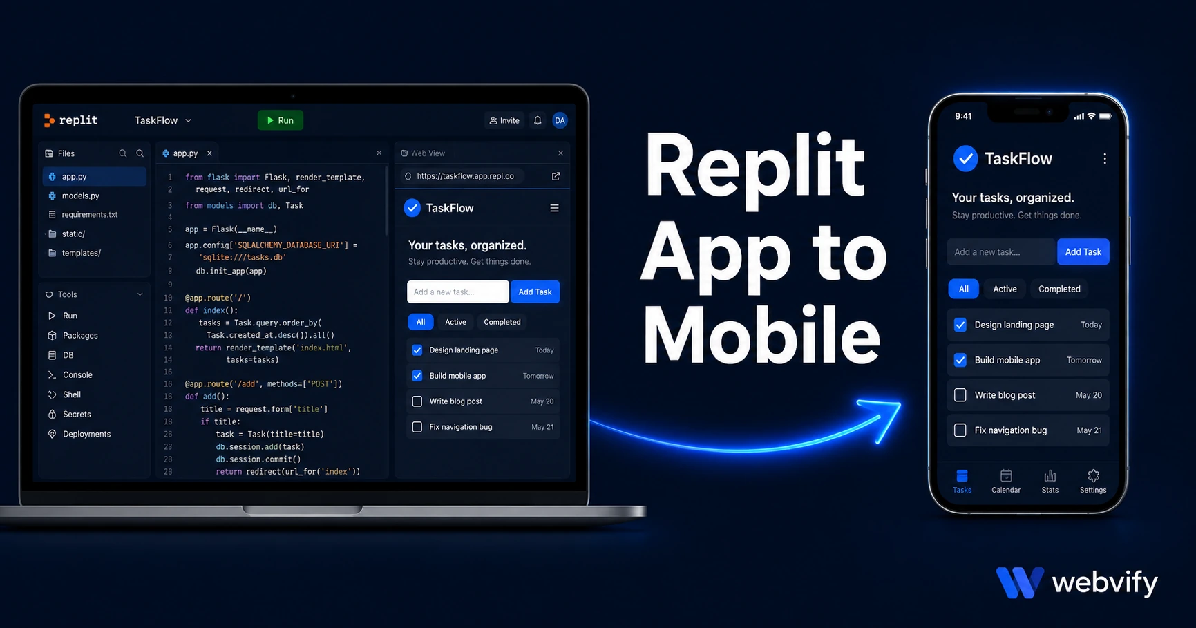 How to Turn Your Replit App Into a Mobile App