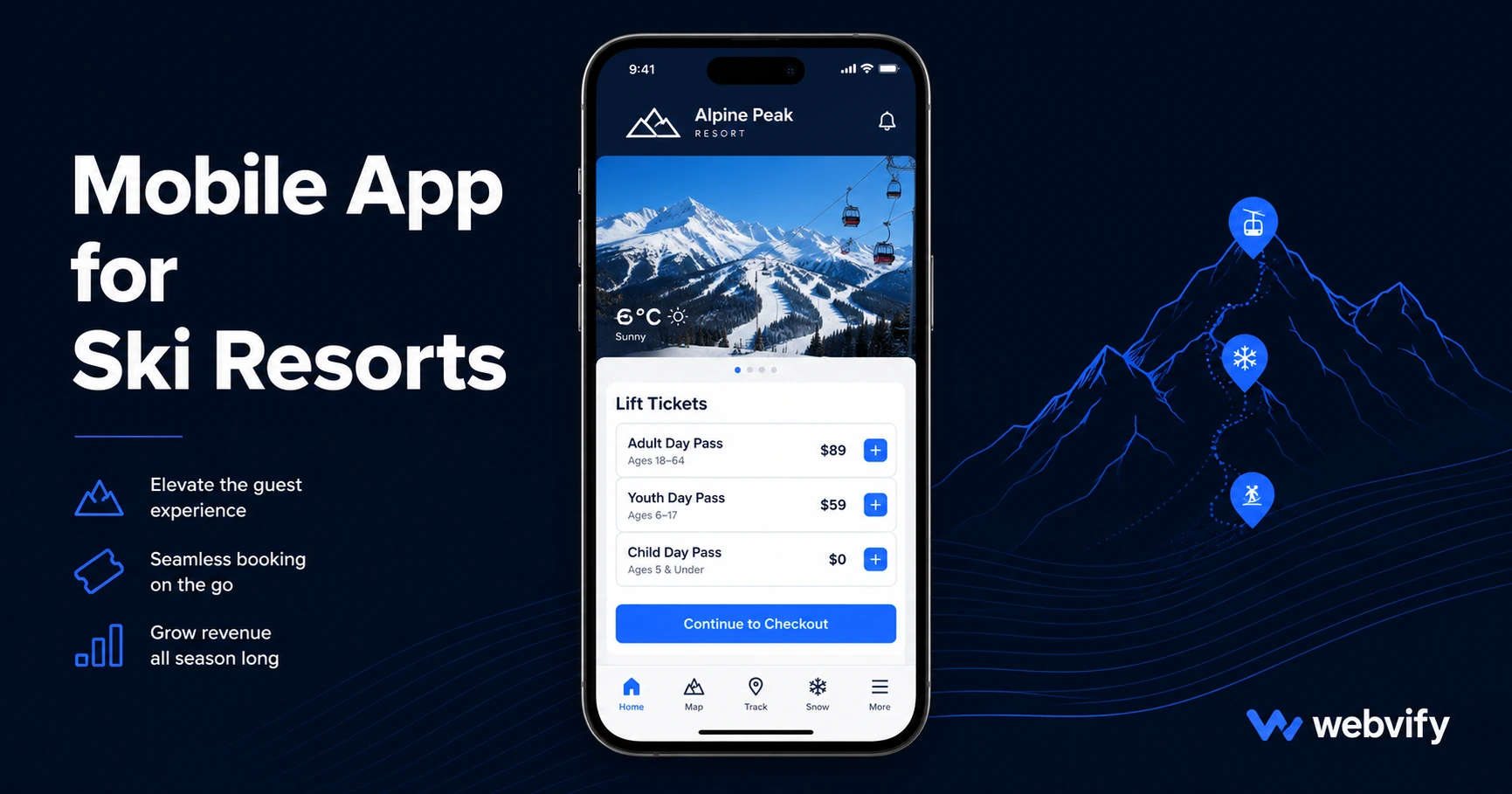Mobile App for Ski Resorts: Keep Skiers Coming Back Every Season