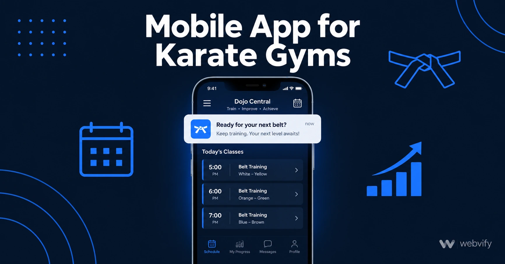 Mobile App for Karate Gyms: Keep Students Training and Coming Back