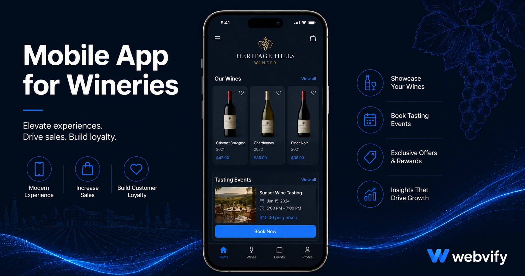 Mobile App for Wineries: Keep Customers Coming Back Between Visits