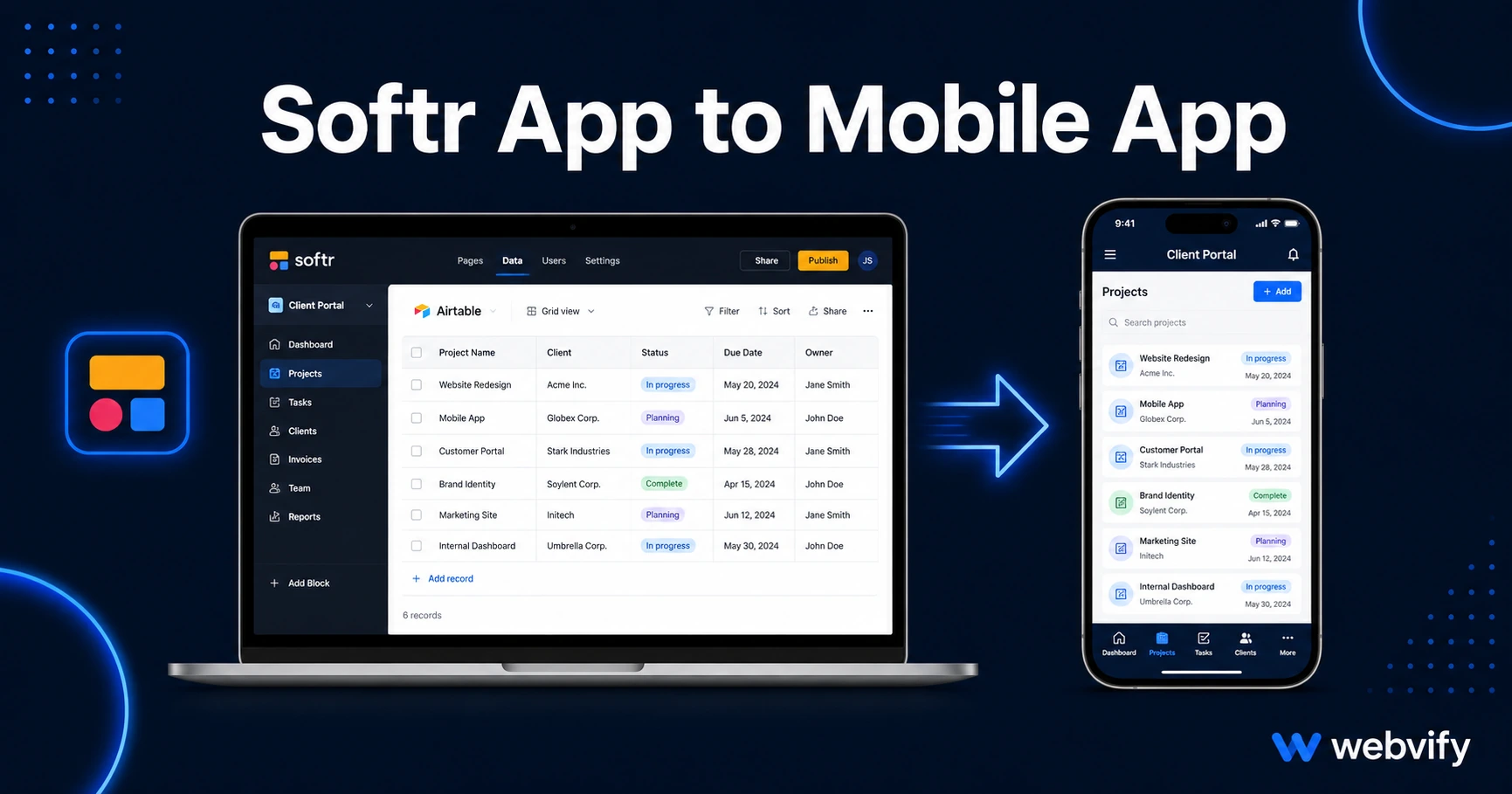 How to Turn Your Softr App Into a Mobile App (Without a Developer)