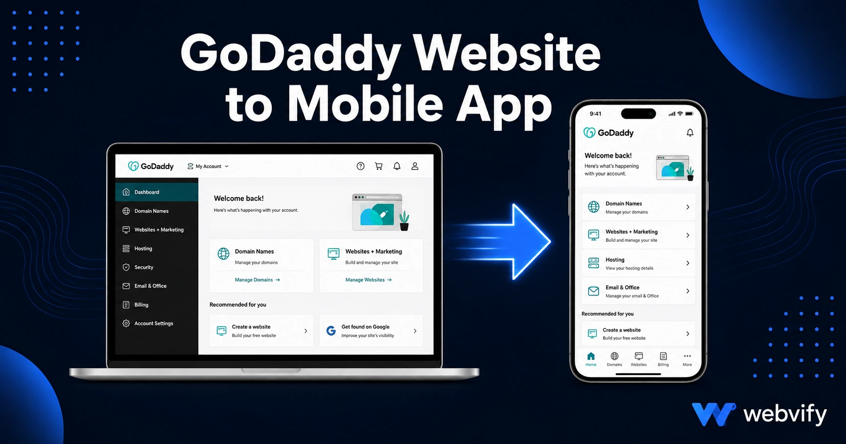 How to Turn Your GoDaddy Website Into a Mobile App (Without a Developer)