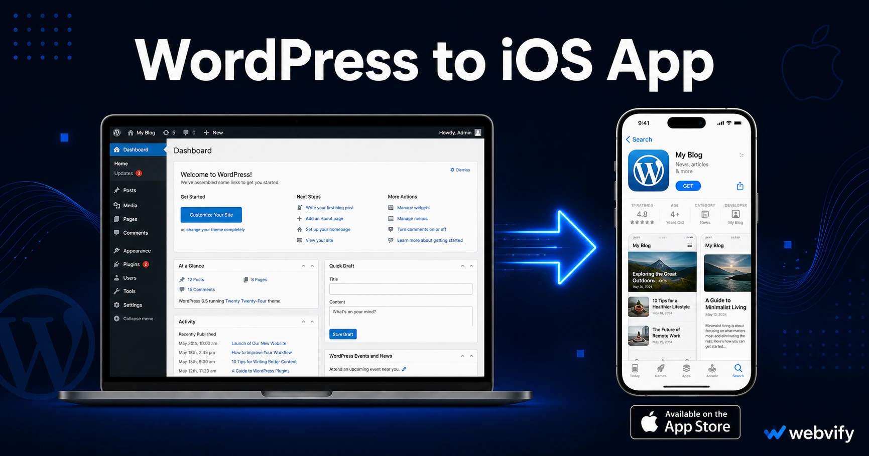How to Turn Your WordPress Site Into an iOS App (Without a Developer)