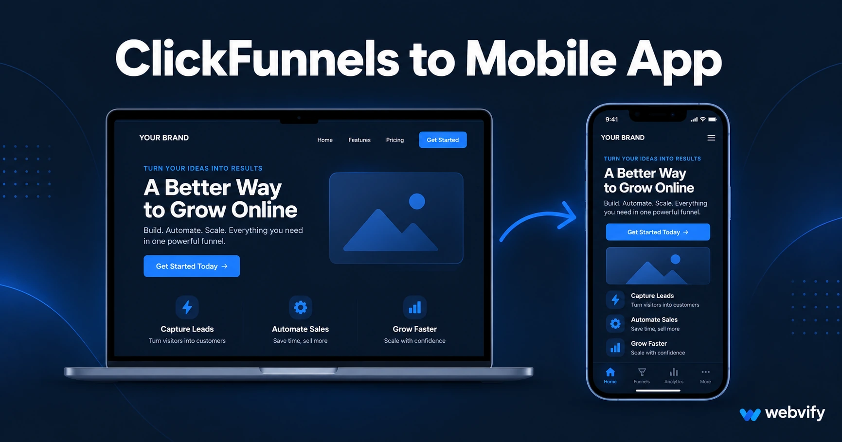 How to Turn Your ClickFunnels Site Into a Mobile App (Without a Developer)
