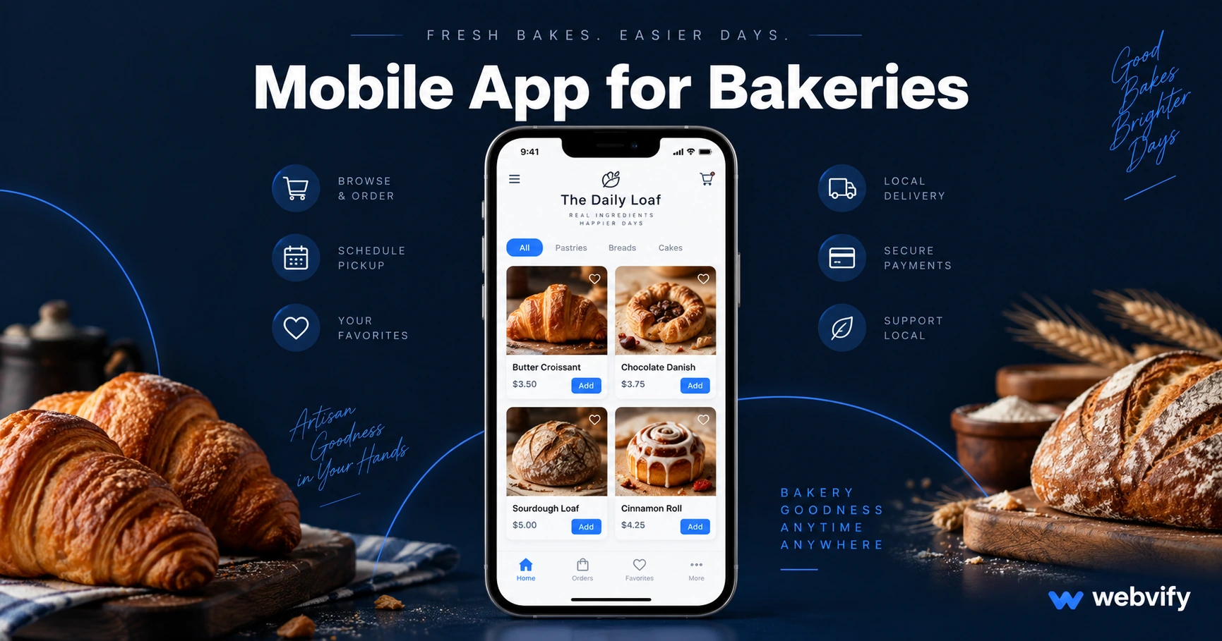 Mobile App for Bakeries: Keep Customers Coming Back Every Day