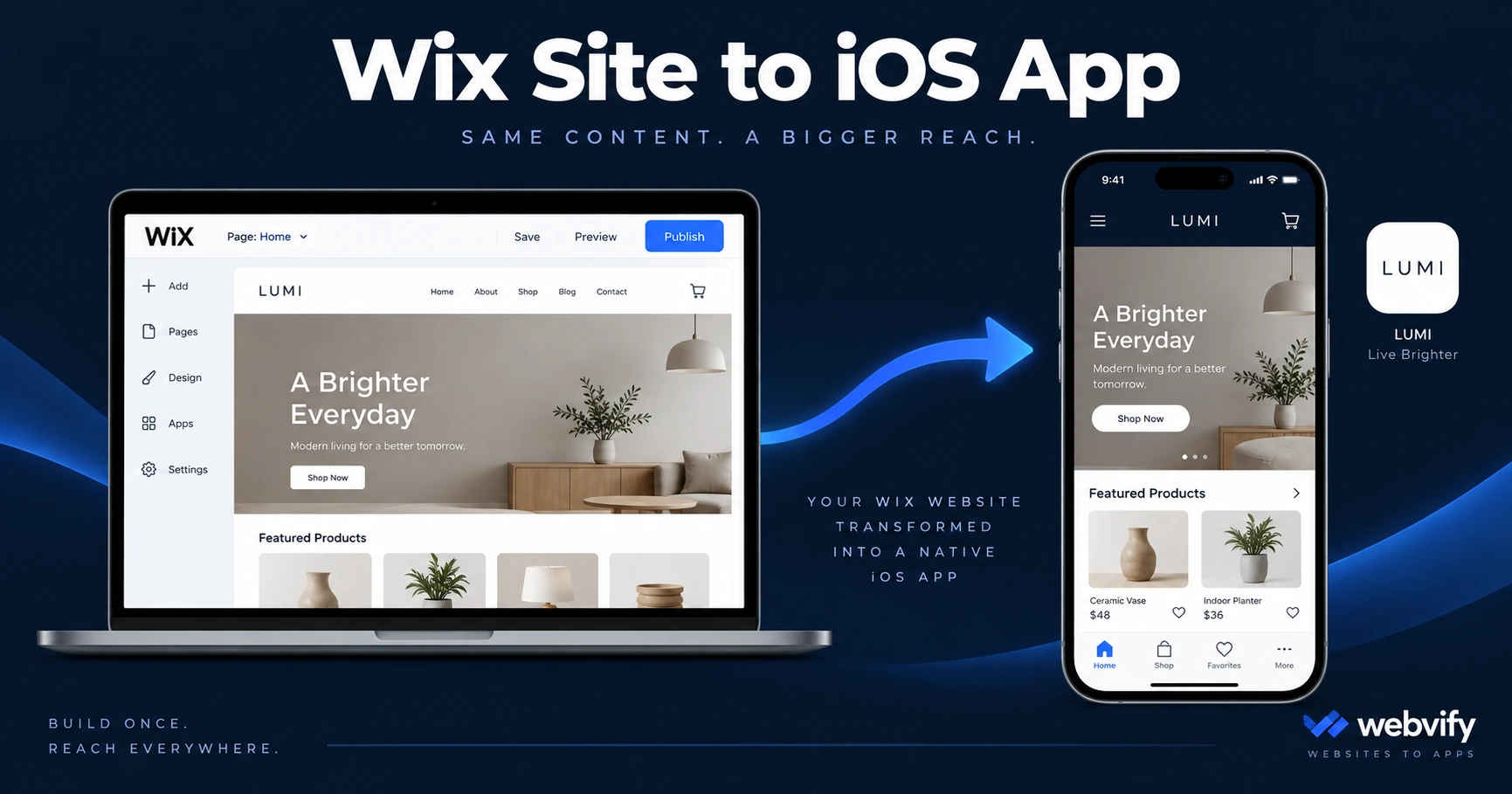How to Turn Your Wix Site Into an iOS App (Without a Developer)