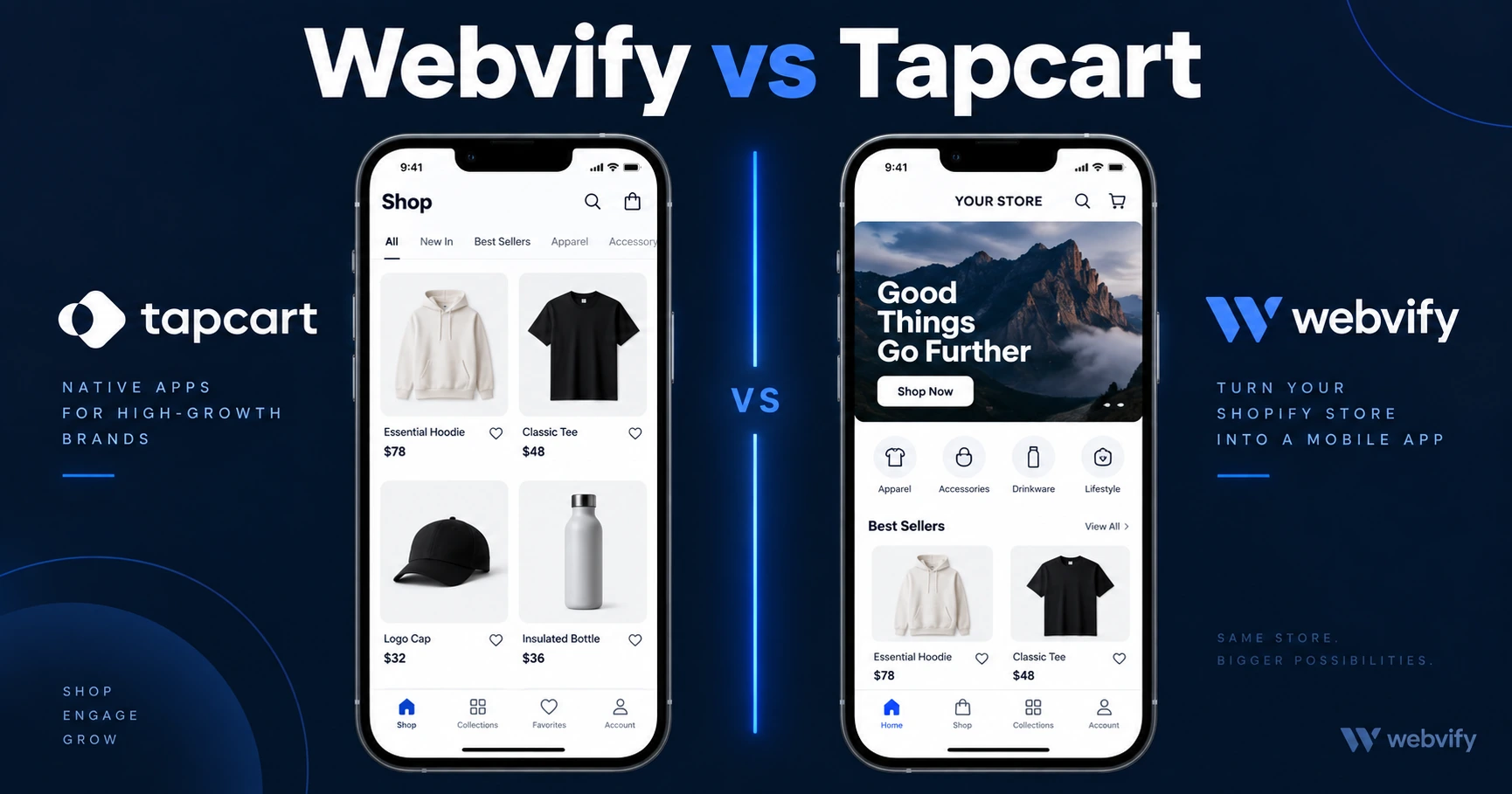 Webvify vs Tapcart: Which Is Right for Your Shopify Store?