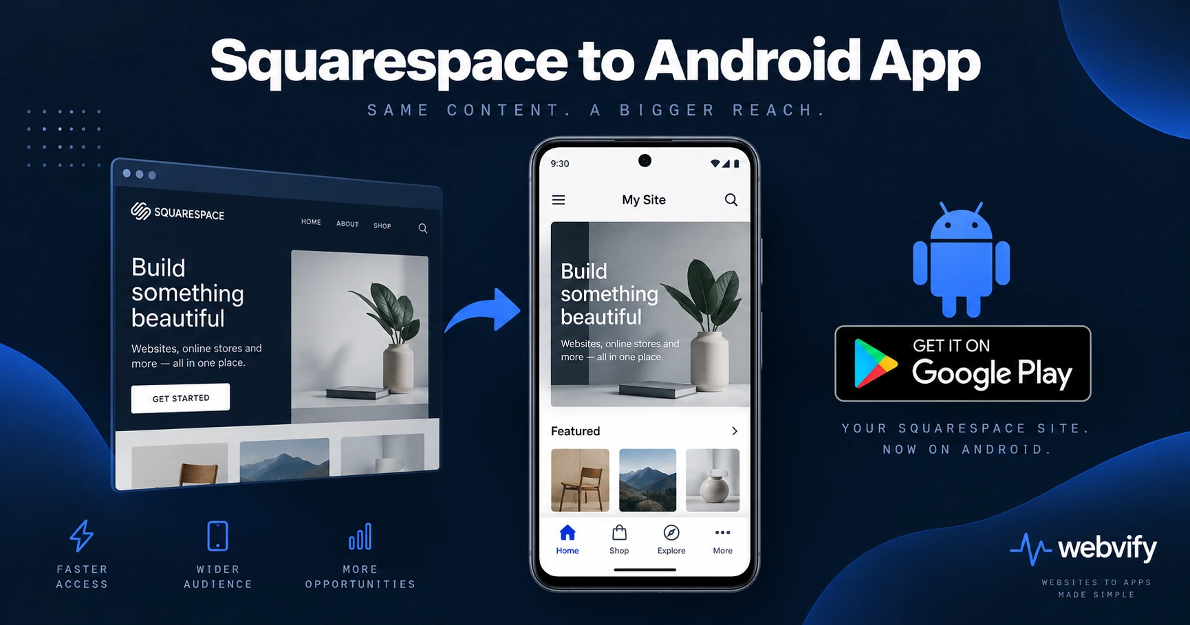 How to Turn Your Squarespace Site Into an Android App (Without a Developer)