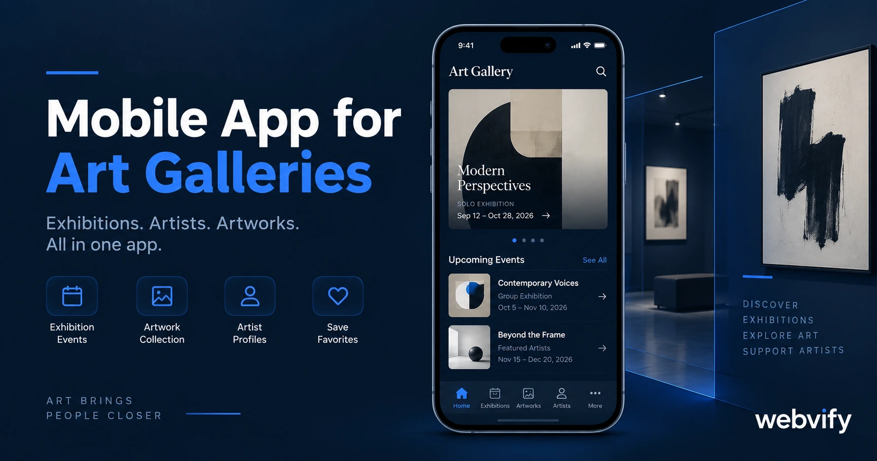 Mobile App for Art Galleries: Keep Visitors Coming Back Between Exhibitions
