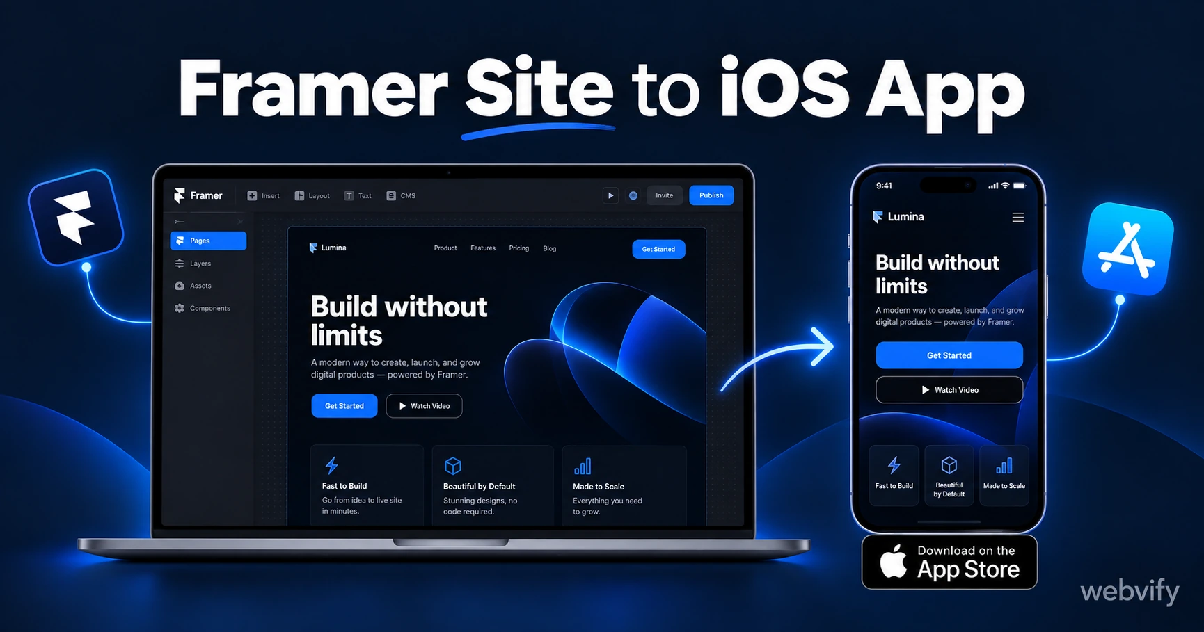 How to Turn Your Framer Site Into an iOS App (Without a Developer)