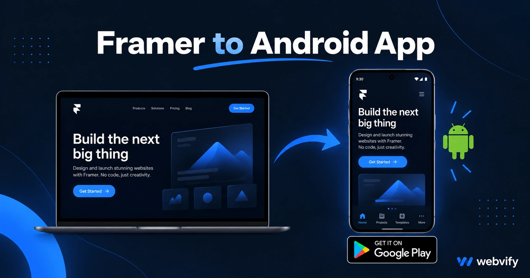 How to Turn Your Framer Site Into an Android App (Without a Developer)