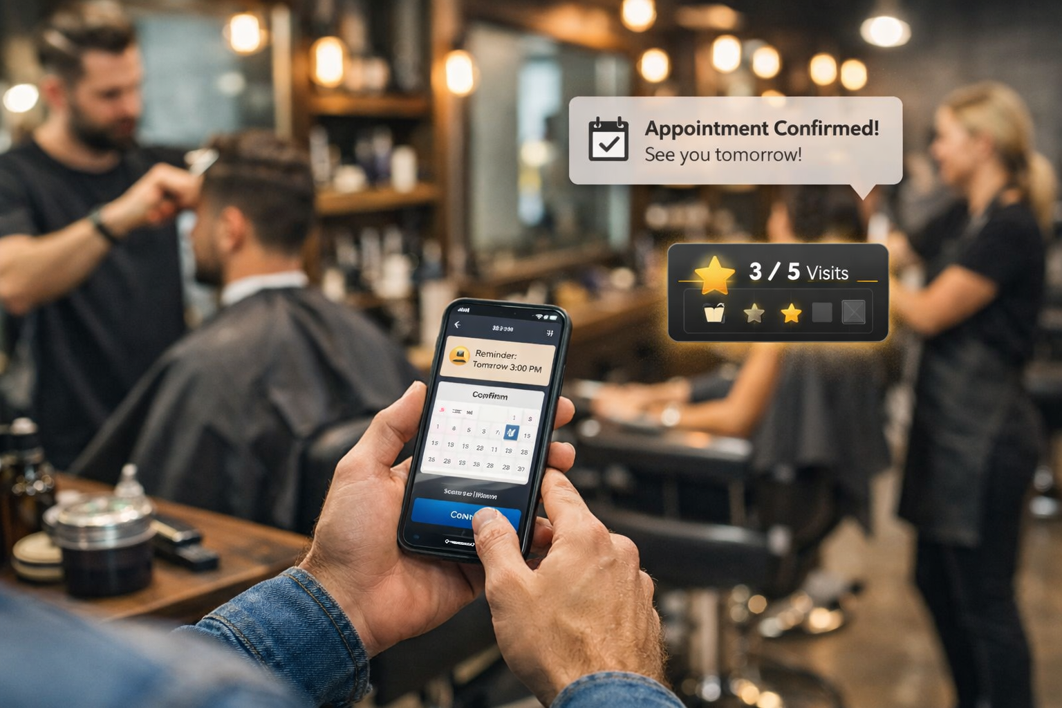 How a Mobile App Helps Barbershops and Hair Salons Increase Appointments and Repeat Visits