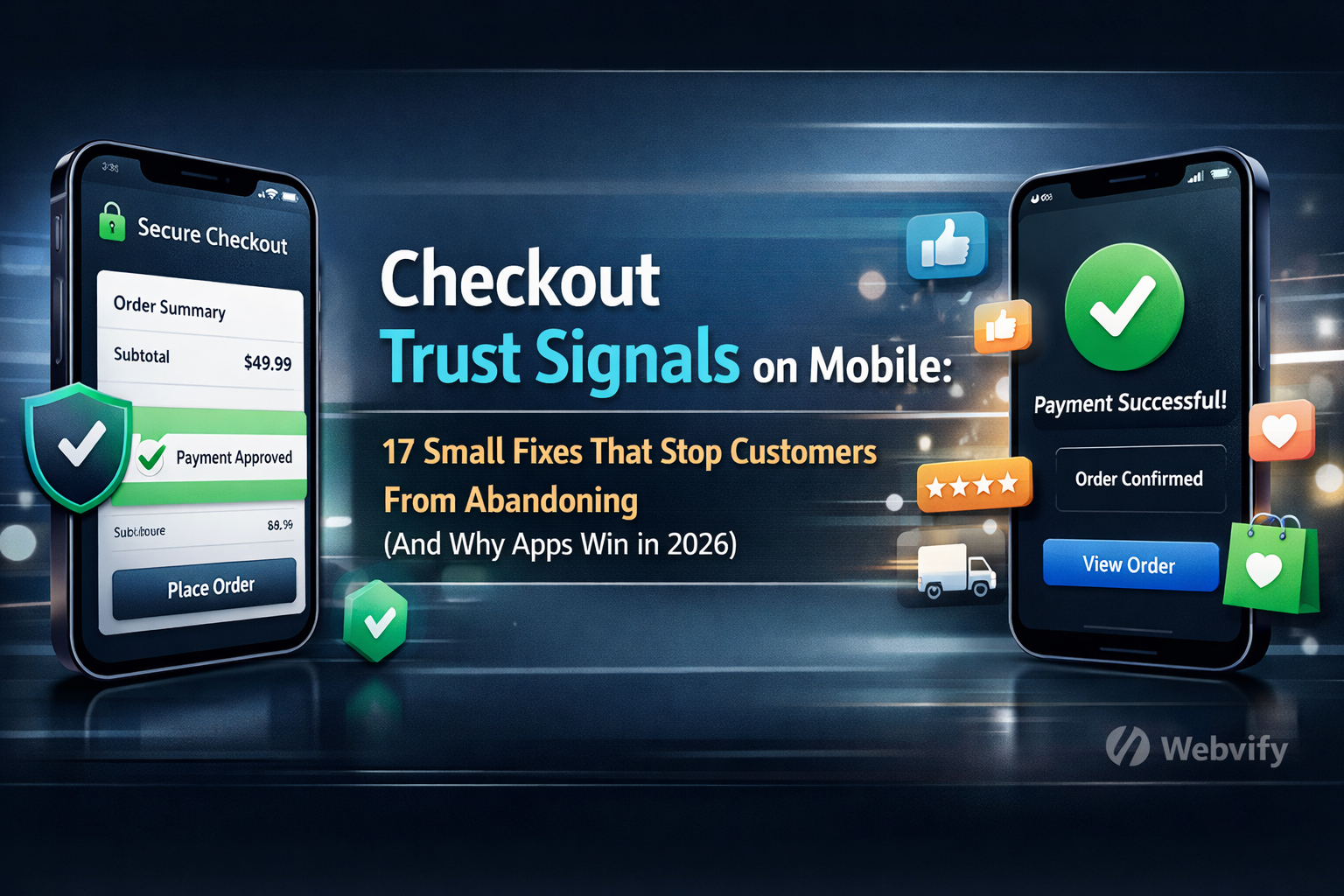 Checkout Trust Signals on Mobile: 17 Small Fixes That Stop Customers From Abandoning (And Why Apps Win in 2026)