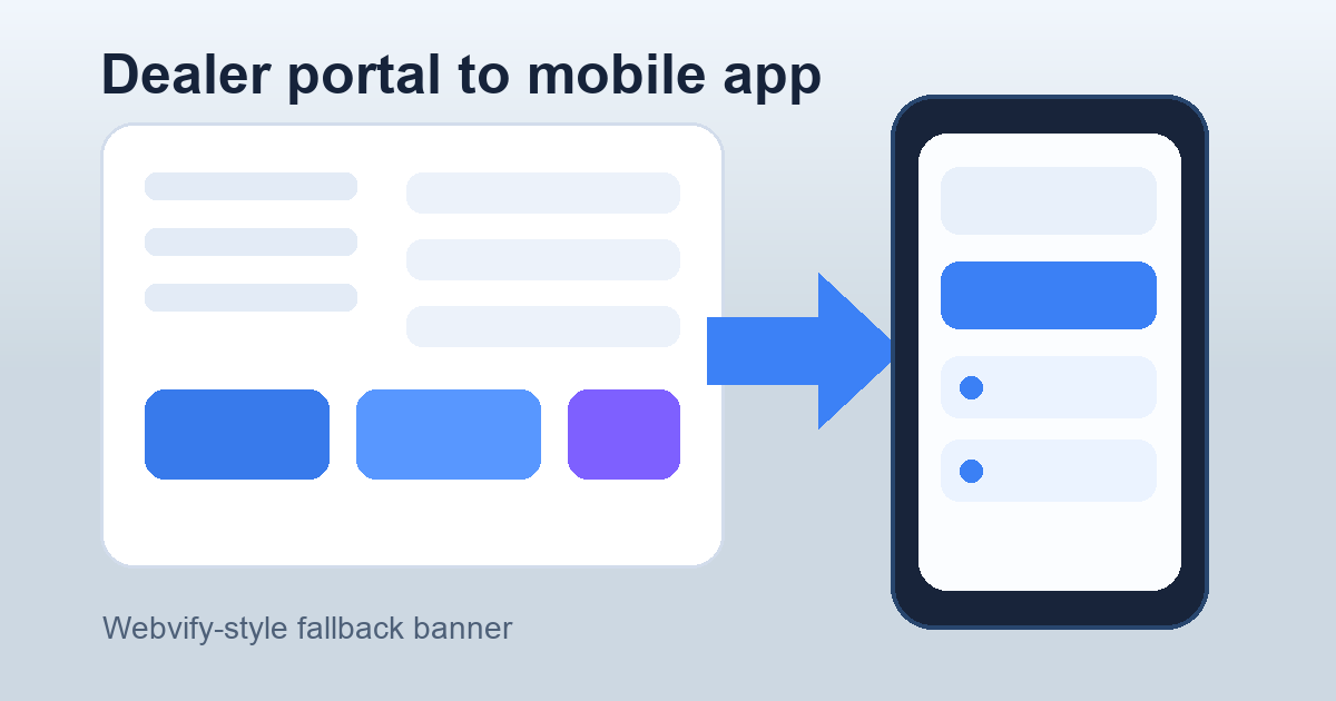 Why Dealer Portals Work Better as Mobile Apps for Manufacturers in 2026