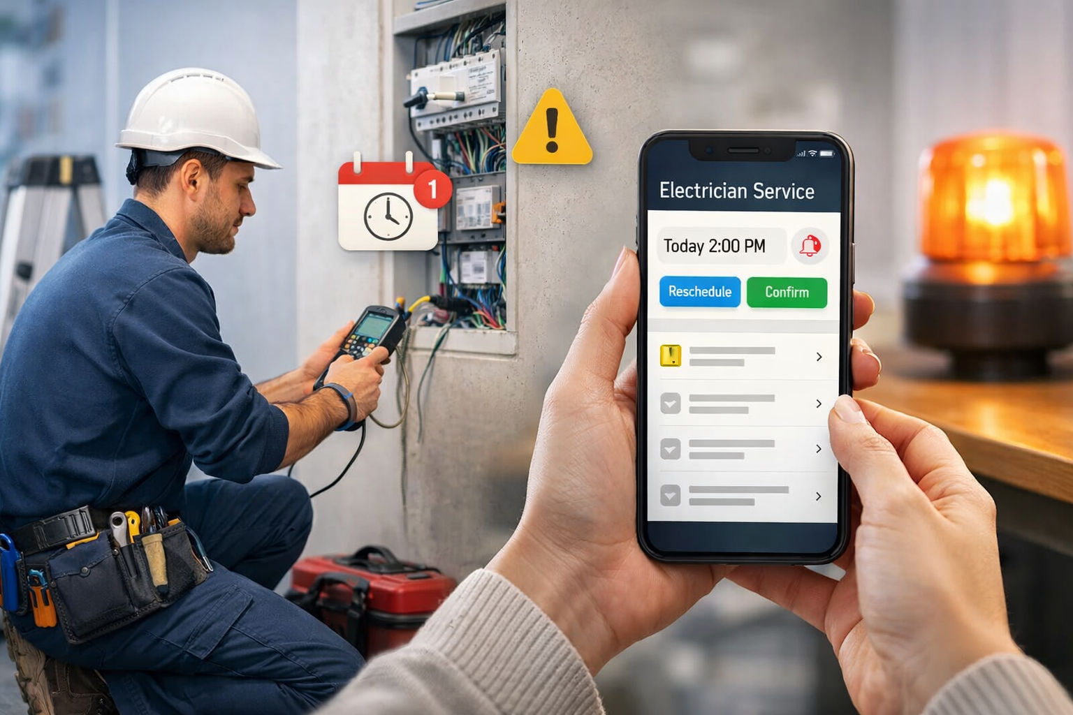 How a Mobile App Helps Electrical Service Businesses Increase Bookings and Repeat Customers