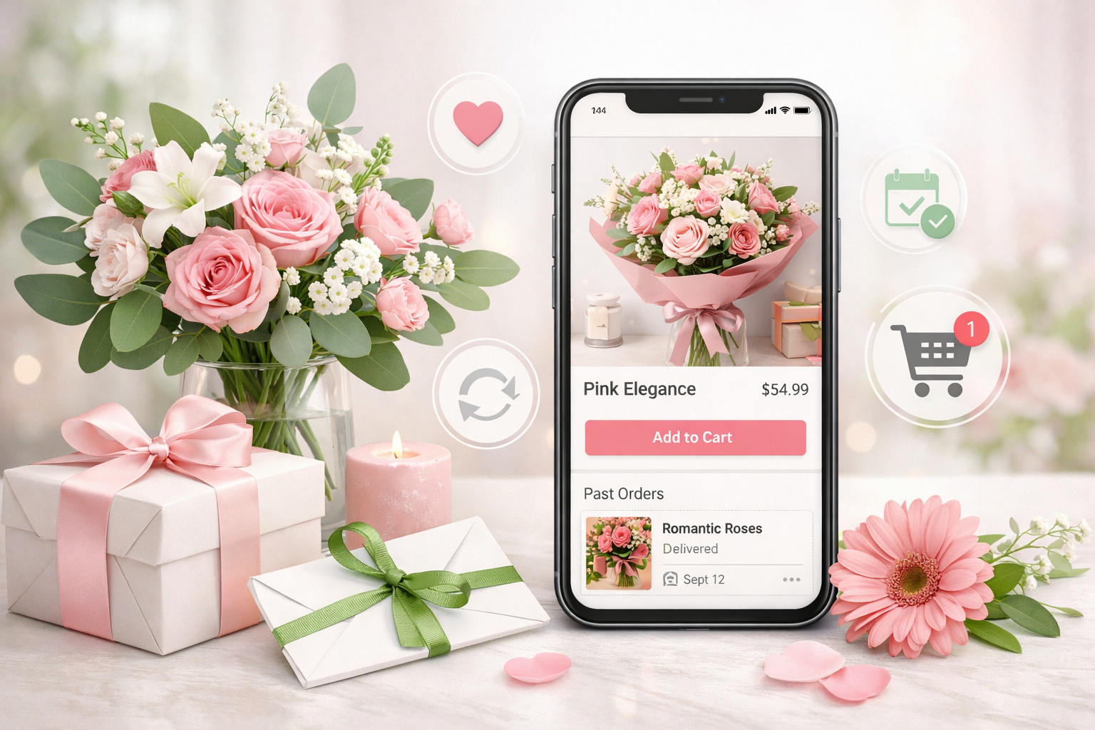 How a Mobile App Helps Florists Increase Repeat Orders and Customer Retention
