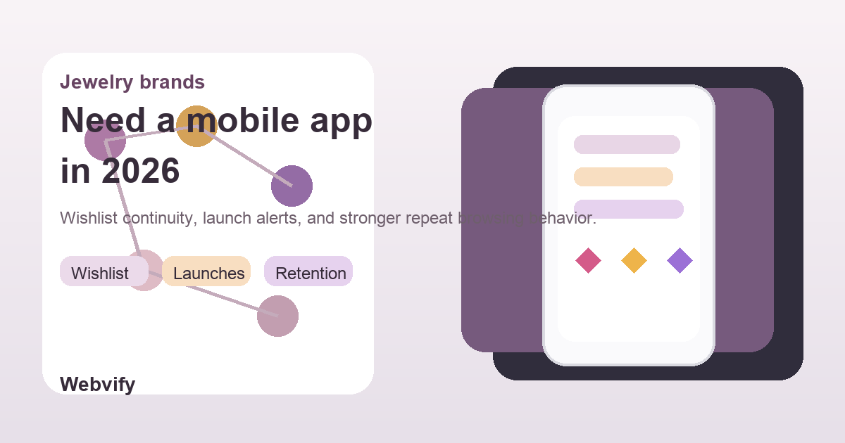 Why Jewelry Brands Need a Mobile App in 2026